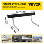 VEVOR Boat Trailer Guide-on 45" π-shape Trailer Guide on w/Carpet-padded Boards