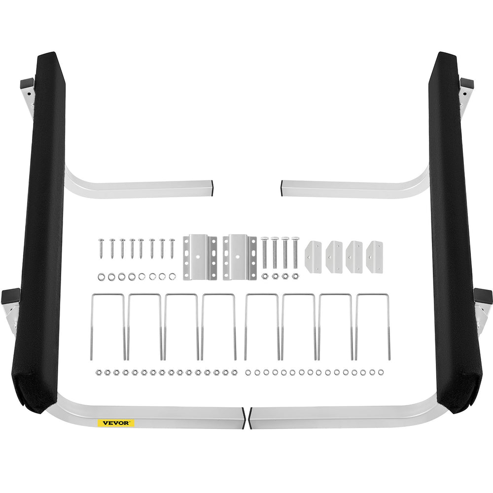 VEVOR Boat Trailer Guide-on 45" π-shape Trailer Guide on w/Carpet-padded Boards