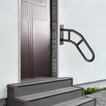 VEVOR Handrails for Outdoor Steps 81.3 cm Wall Mount Safety Railings for 1-3 Steps