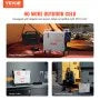 VEVOR 2KW Diesel Heater, 12V/24V All in One Diesel Air Heater, with Bluetooth APP Control, Remote Control and Display Screen, CO Alarm, Fast Heating Portable Diesel Heater for Vehicles and Outdoors