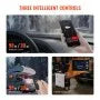 VEVOR 2KW Diesel Heater, 12V/24V All in One Diesel Air Heater, with Bluetooth APP Control, Remote Control and Display Screen, CO Alarm, Fast Heating Portable Diesel Heater for Vehicles and Outdoors