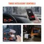 VEVOR 5-8KW Diesel Heater, 12V/24V All in One Diesel Air Heater, with Bluetooth APP Control, Remote Control and Display Screen, CO Alarm, Fast Heating Portable Diesel Heater for Vehicles and Outdoors