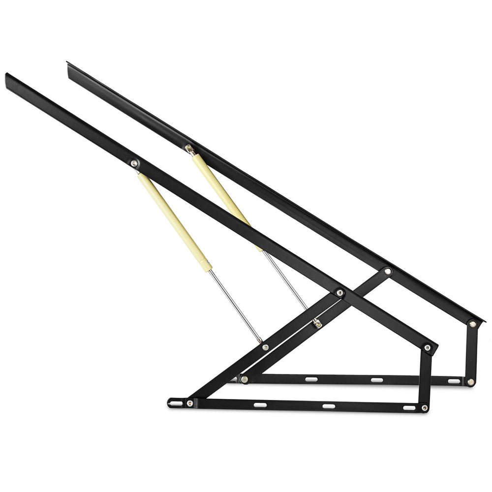 VEVOR 1 Pair 120 cm Pneumatic Storage Bed Lift  Bed Lift Hydraulic Mechanisms Kits Heavy Duty Gas Spring Bed Storage Lift Kit for Box Bed Sofa Gas Lift Up Storage Bed