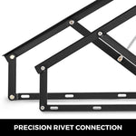 VEVOR 152 cm Pneumatic Sofa Bed Lift Up Mechanism Kits For Under Bed Storage Black