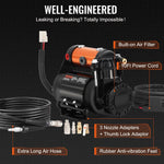 VEVOR On-Board 12V Air Compressor 150PSI 3.5CFM Offroad Tire Inflator