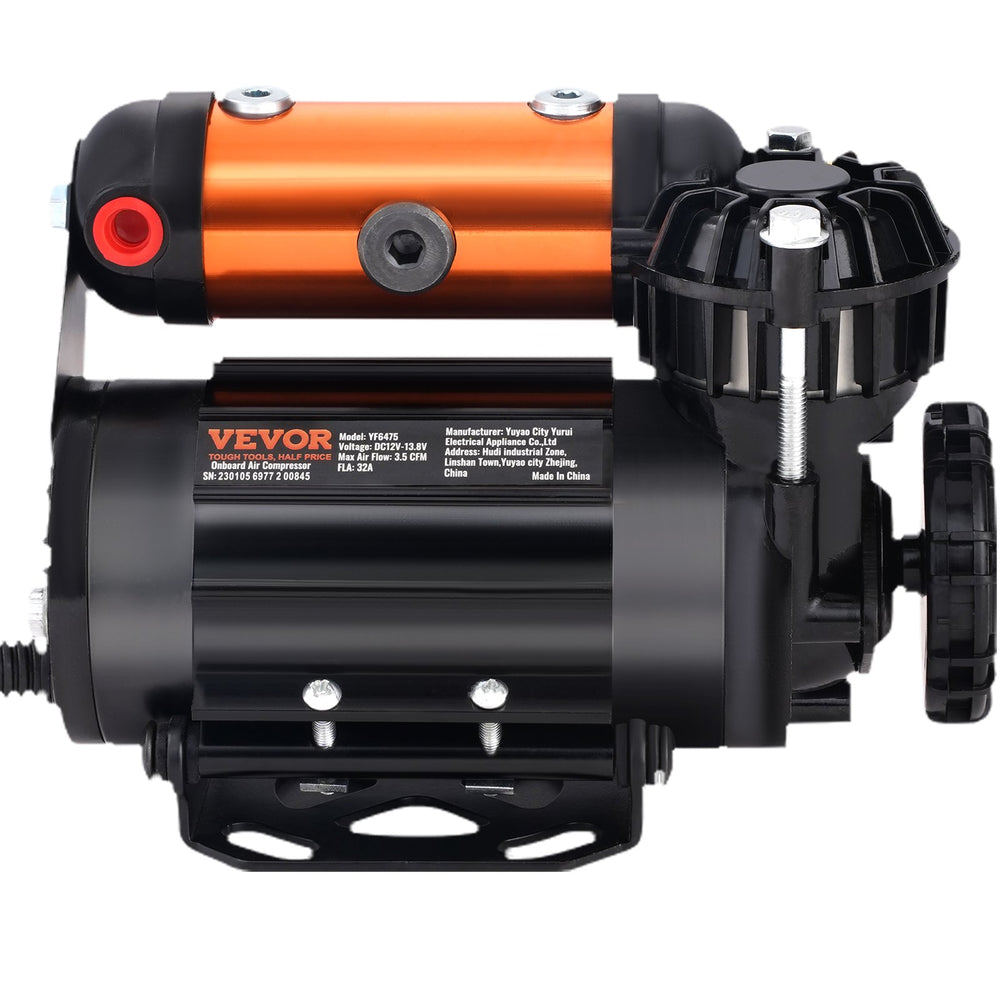 VEVOR On-Board 12V Air Compressor 150PSI 3.5CFM Offroad Tire Inflator