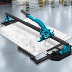 VEVOR Tile Cutter 1 m Cutting Tool w/ Laser Guide Single Rail Double Brackets