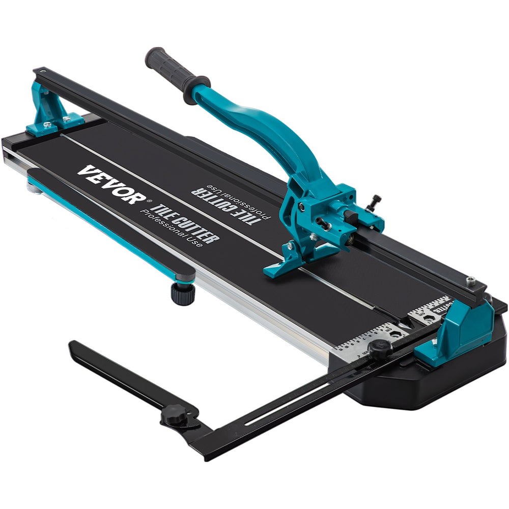 VEVOR Tile Cutter 1 m Cutting Tool w/ Laser Guide Single Rail Double Brackets
