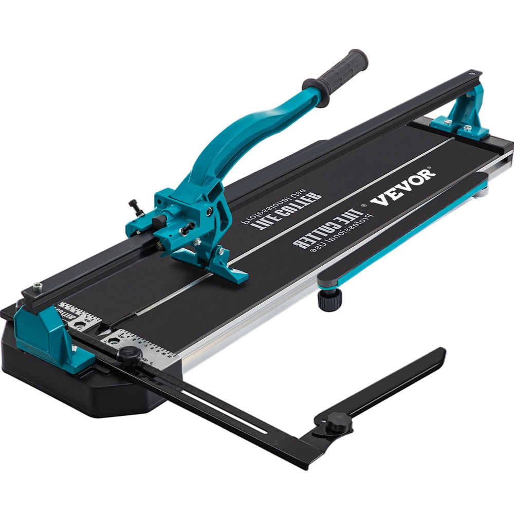 VEVOR Tile Cutter 1 m Cutting Tool w/ Laser Guide Single Rail Double Brackets