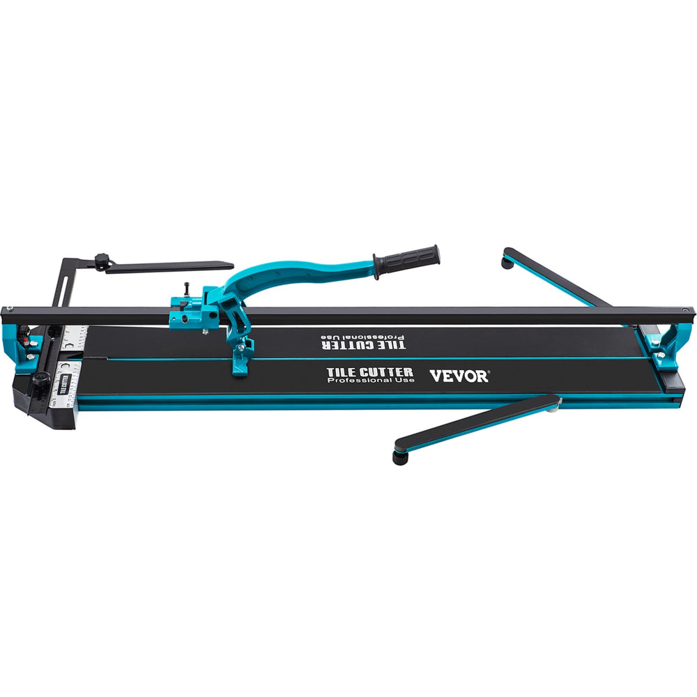 VEVOR Tile Cutter 1 m Cutting Tool w/ Laser Guide Single Rail Double Brackets