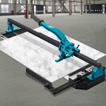 VEVOR 47 Inch Tile Cutter Single Rail Double Brackets Manual Tile Cutter 3/5 in Cap with Precise Laser Manual Tile Cutter Tools for Precision Cutting Suitable for Porcelain and Ceramic Floor Tiles