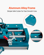 VEVOR 47Inch/1200mm Tile Cutter Double Rail Manual Tile Cutter 3/5 in Cap with Precise Laser Positioning Manual Tile Cutter Tools for Precision Cutting