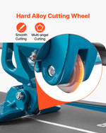 VEVOR 600 mm Tile Cutter Single Rail Double Brackets Manual Tile Cutter 1.5 cm Cap w/Precise Laser Manual Tile Cutter Tools for Precision Cutting