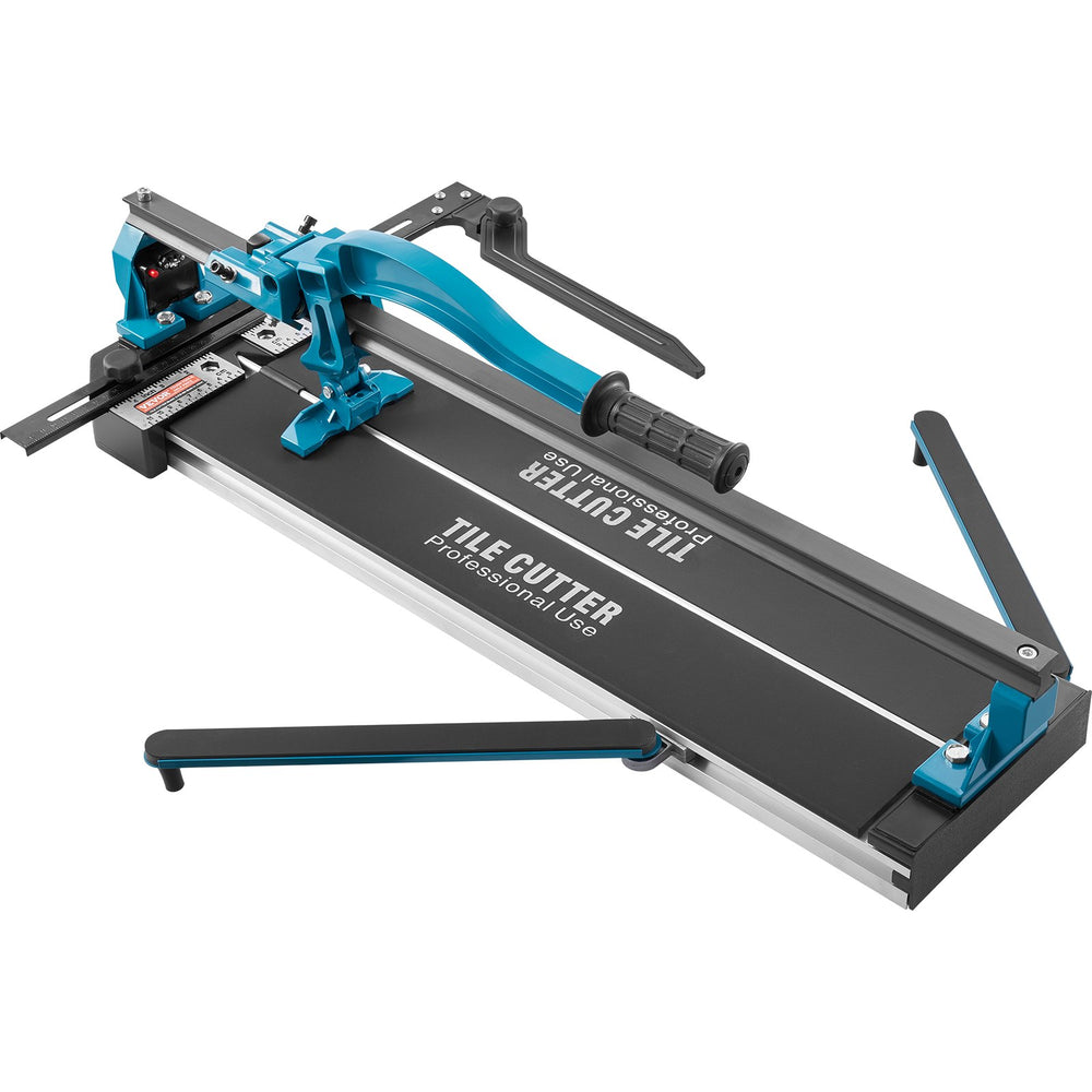 VEVOR 600 mm Tile Cutter Single Rail Double Brackets Manual Tile Cutter 1.5 cm Cap w/Precise Laser Manual Tile Cutter Tools for Precision Cutting
