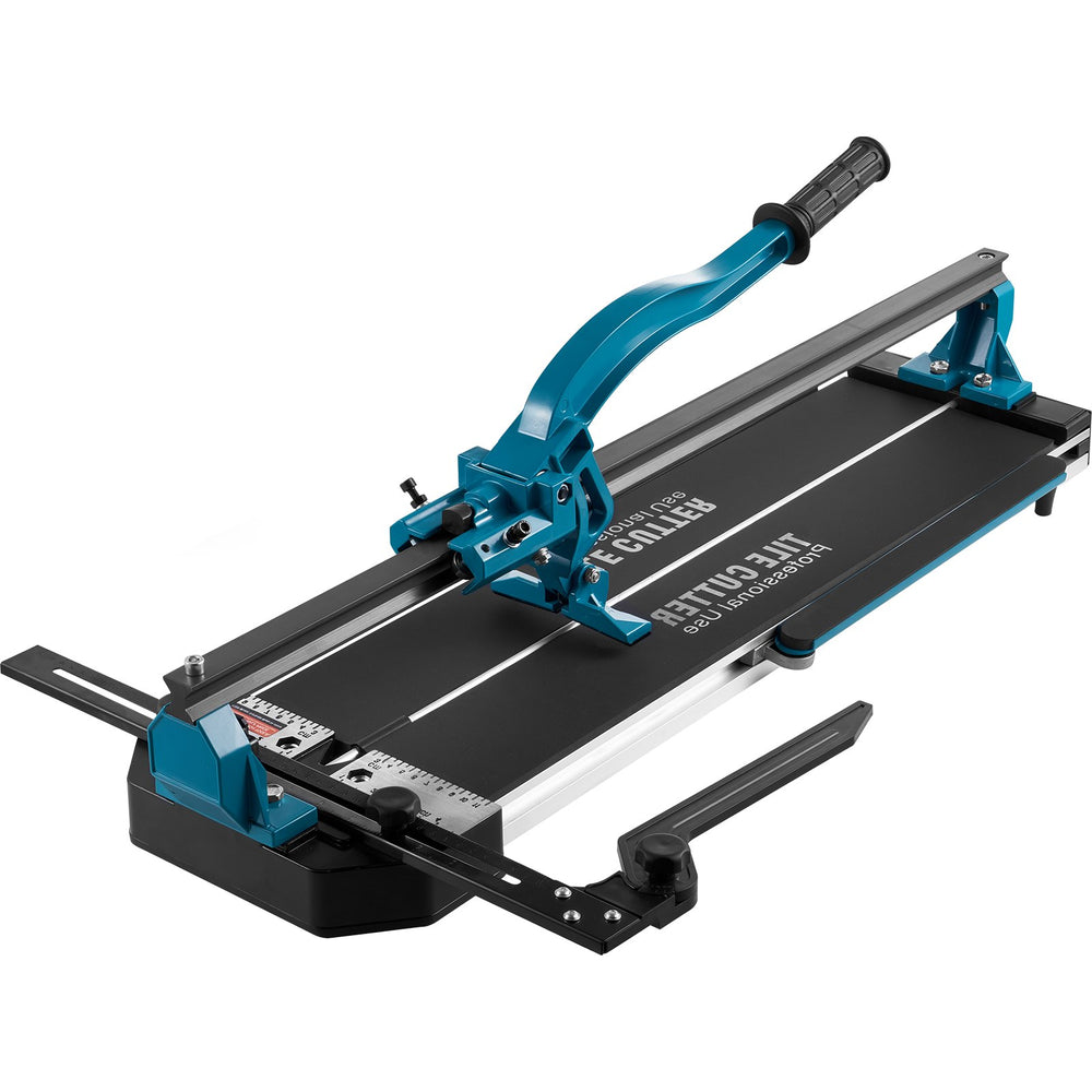 VEVOR 600 mm Tile Cutter Single Rail Double Brackets Manual Tile Cutter 1.5 cm Cap w/Precise Laser Manual Tile Cutter Tools for Precision Cutting
