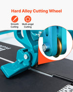 VEVOR 24 Inch/600mm Tile Cutter Double Rails & Brackets Manual Tile Cutter 3/5 in Cap with Precise Laser Manual Tile Cutter Tools for Precision Cutting