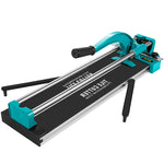 VEVOR 24 Inch/600mm Tile Cutter Double Rails & Brackets Manual Tile Cutter 3/5 in Cap with Precise Laser Manual Tile Cutter Tools for Precision Cutting