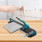 VEVOR 800 mm Tile Cutter Single Rail Manual Tile Cutter 3/5 in Cap w/Precise Laser Positioning Manual Tile Cutter Tools for Precision Cutting