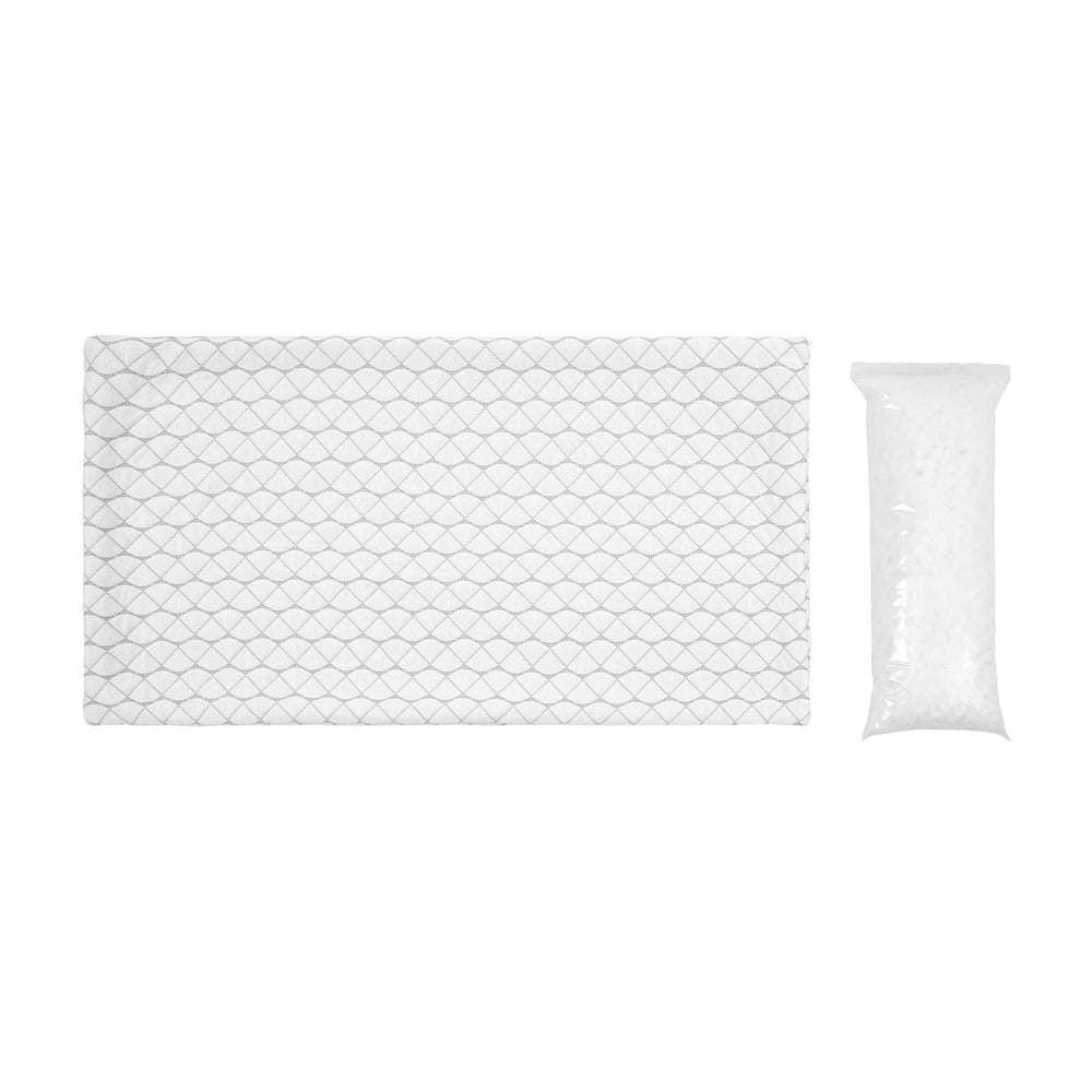 VEVOR Bed Pillow for Sleeping, Queen Size Luxury Quality Hotel Pillow with Memory Foam Fill, Supportive & Adjustable, Includes Natural Firber Pillowcase, Bedding for Back, Stomach and Side Sleepers