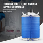 VEVOR Liquid Nitrogen Tank, 20 L Aluminum Alloy Liquid Nitrogen Container, LN2 Tank Dewar with 6 Canisters and Carry Bag with Straps, Cryogenic Tank for Beauty Industry, Semen Preservation, Scientific