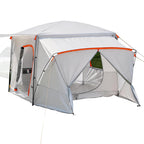 VEVOR SUV Camping Tent for 5-9 Person, 3.96 x 3.05m 3-Season SUV Tailgate Tent with Ventilated Windows, PU2000mm Waterproof Dual-Use Car Rear Hatch Tents for Outdoor Hiking Travels