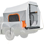 VEVOR Inflatable Pickup Truck Tent, 2.2 x 1.65m 3-Season Truck Bed Tent with Ventilated Mesh Windows, PU2000mm Waterproof Pickup Camping Tents for Outdoor Hiking Activities - Air Pump Included