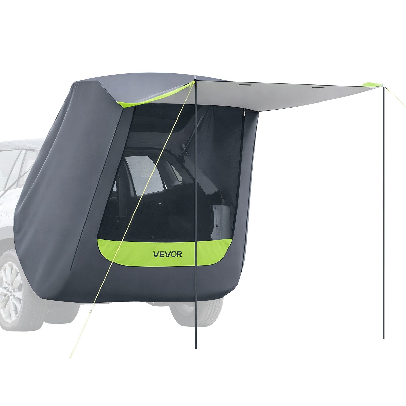 VEVOR SUV Tent with Shade Awning, All-Season SUV Tailgate Tent, PU2000 –