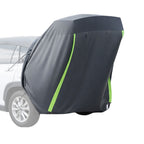 VEVOR SUV Tent with Shade Awning, All-Season SUV Tailgate Tent, PU2000mm Waterproof Car Rear Hatch Camping Tents, Portable Sun Shade Tailgate Shelter with Carrying Bag for Outdoor Hiking