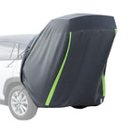 VEVOR SUV Tent with Shade Awning, All-Season SUV Tailgate Tent, PU2000mm Waterproof Car Rear Hatch Camping Tents, Portable Sun Shade Tailgate Shelter with Carrying Bag for Outdoor Hiking