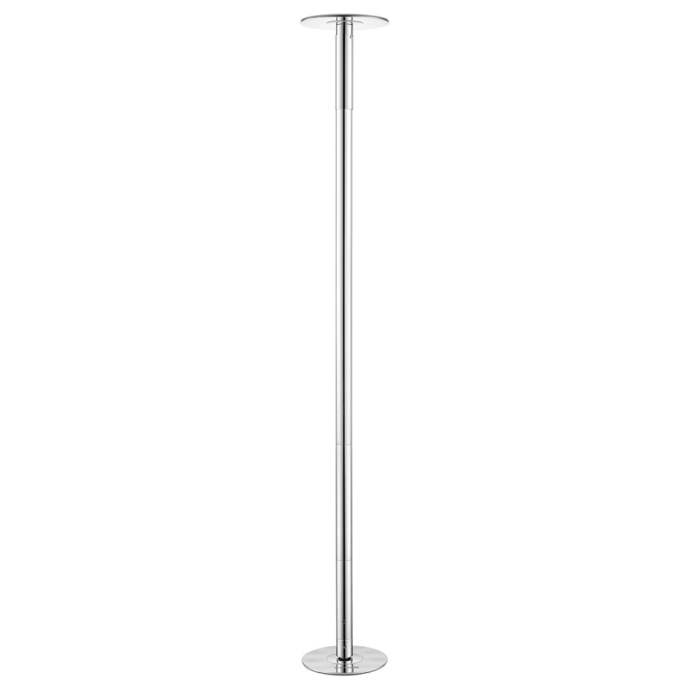 VEVOR Professional Dance Pole, Portable Dancing Poles, 84-110 in, Silver, Removable Exercise Dancing Poles for Fitness, Adjustable Height, 45 mm Heavy-Duty Steel, Spinning & Static, 440 lb Capacity