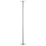 VEVOR Professional Dance Pole, Portable Dancing Poles, 84-110 in, Silver, Removable Exercise Dancing Poles for Fitness, Adjustable Height, 45 mm Heavy-Duty Steel, Spinning & Static, 440 lb Capacity