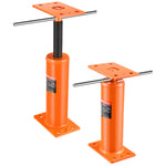 VEVOR 2PCS Adjustable Floor Jack Post House Floor Leveling Lift 30.5 cm-40.6 cm Height