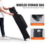 VEVOR Pop Up Canopy Party Tent 304.8 x 304.8 cm with Portable Bag for Camping White