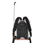 VEVOR Battery Powered Backpack Sprayer, 12L Powerful Electric Backpack Sprayer, 2 Retractable Wands & 5 Nozzles, Adjustable 0-90 PSI, 2 Hour Runtime, Portable Weed Sprayers for Yard Garden Lawn