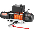 VEVOR Electric Winch Truck 6123.5 kg Synthetic Rope Waterproof Remote Control