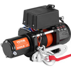 VEVOR Electric Winch for Truck 2721.6 kg Synthetic Rope Waterproof Remote Control