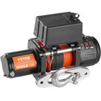 VEVOR Electric Winch for Truck 2721.6 kg Synthetic Rope Waterproof Remote Control