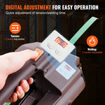 VEVOR Automatic Electric Strapping Machine Tool for PP/PET 1-1.9 cm Straps