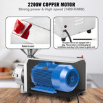 VEVOR Soybean Grinder Commercial Grinding Machine for Spices 2200W Corn Mill Grinder 50 KG/H Stainless Steel Corn Grinder Industrial Flour Milling Machine for Pepper Soybean Peanut Corn Grains