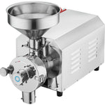 VEVOR Soybean Grinder Commercial Grinding Machine for Spices 2200W Corn Mill Grinder 50 KG/H Stainless Steel Corn Grinder Industrial Flour Milling Machine for Pepper Soybean Peanut Corn Grains