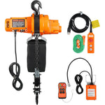 VEVOR Electric Chain Hoist Single Phase Crane Hoist 997.9 kg Load 609.6 cm Lifting