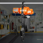 VEVOR Electric Chain Hoist Single Phase Crane Hoist 997.9 kg Load 609.6 cm Lifting