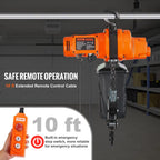 VEVOR Electric Chain Hoist Single Phase Crane Hoist 997.9 kg Load 304.8 cm Lifting