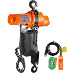 VEVOR Electric Chain Hoist Single Phase Crane Hoist 997.9 kg Load 304.8 cm Lifting