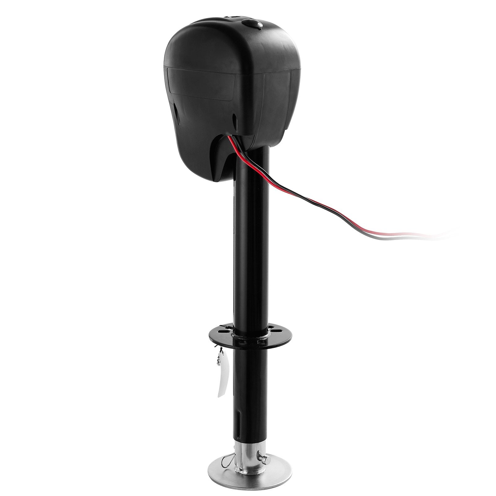 VEVOR Electric Trailer Jack, 3500 lbs, Heavy Duty RV Electric Power Tongue Jack with 2 Way Connector, Memory Function, Crank Handle & Weatherproof Jack Cover, 9.5"-26.3" Lift, for Trailers & Campers