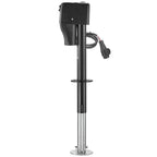 VEVOR Electric Trailer Jack, 2268 kg Capacity, Electric Power Tongue Jack with Waterproof Protective Cover & LED Light for Travel Trailer, Camper, RV, 230-686 mm Lift, 12V DC with Wiring, Black