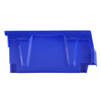 VEVOR Plastic Storage Bin, (11-Inch x 5-Inch x 5-Inch), Hanging Stackable Storage Organizer Bin, Blue/Red, 12-Pack, Heavy Duty Stacking Containers for Closet, Kitchen, Office, or Pantry Organization