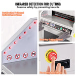 VEVOR 18" 450mm Paper Cutter Cutting Machine Office Electric  Heavy Duty