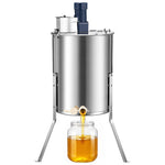 VEVOR Electric Honey Extractor Beekeeping Equipment 4/8 Frames Stainless Steel
