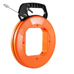 VEVOR Fish Tape Wire Cable Line Puller 36mx3,1mm (120ft 1/8 in) Steel with High Plastic Case